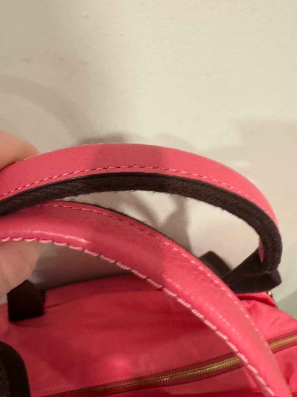 Coach Court Pink Travel Duffel with Front Pouch - Picture 7 of 16
